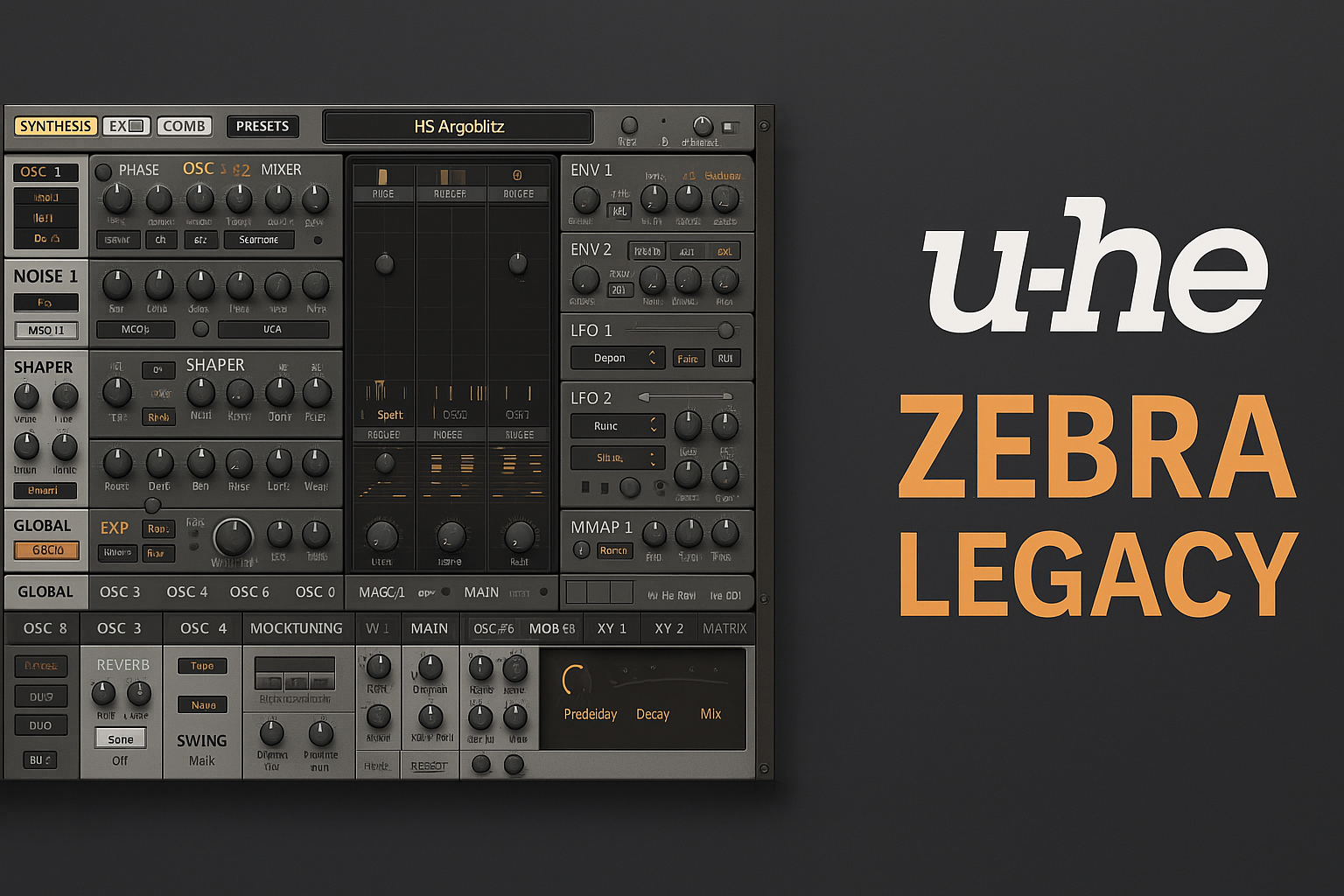 u-he Zebra Legacy
